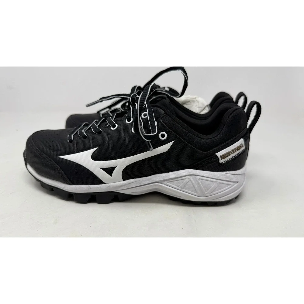 Mizuno Ambition 2 Low AS Softball Turf Shoes Black White Womens 5 320640.9010